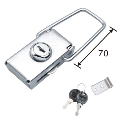 J606A LED Light Case Lock With Key